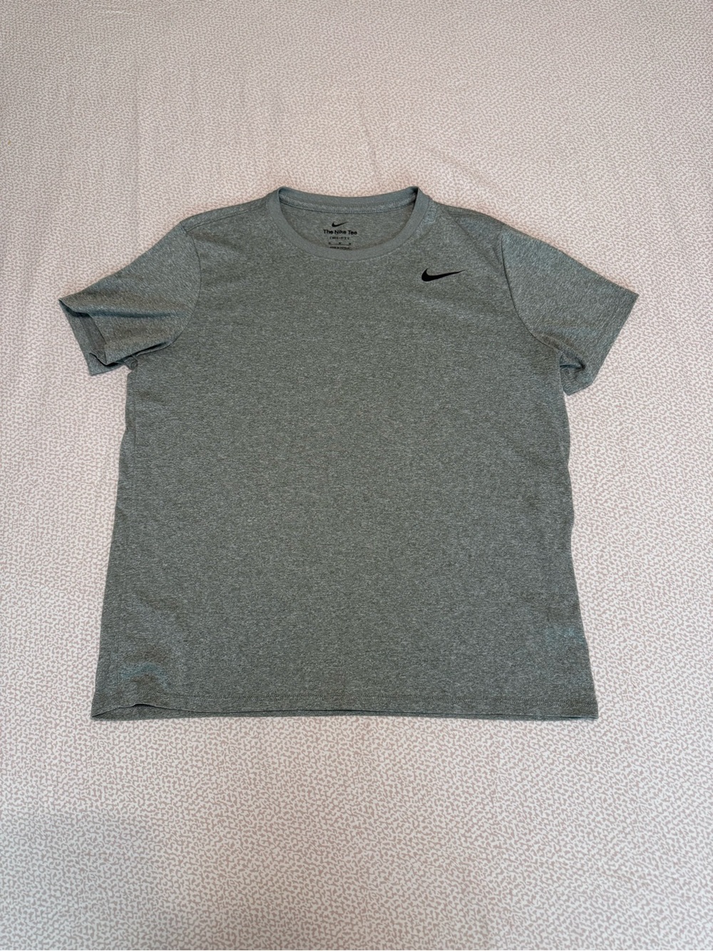 Gray Nike Dri-Fit shirt